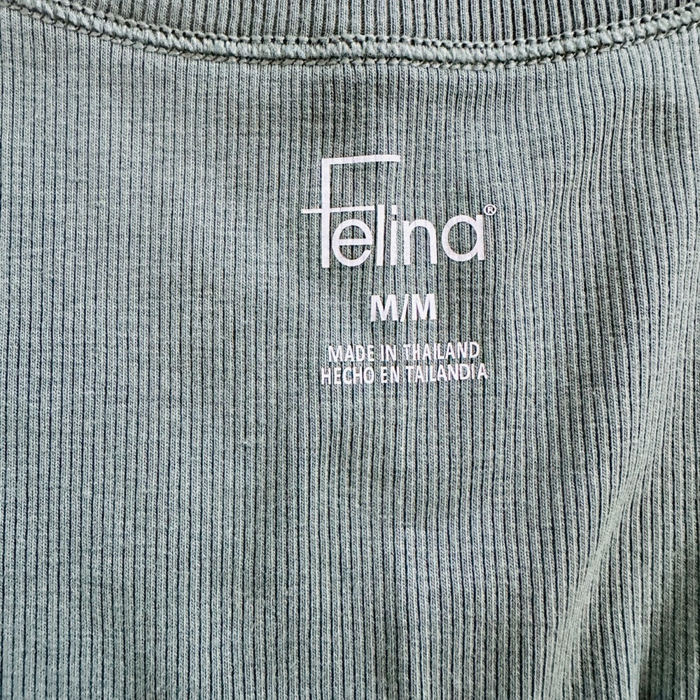 FELINA Pretty 🤩 Coral, Palest Pink & Olive Green Set of 3 Tank Tops 💫 Medium - Picture 11 of 12